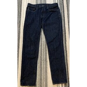 Gap Everyday Slim Fit Denim Jeans Pockets Resin Rinse Blue Mens 32x32